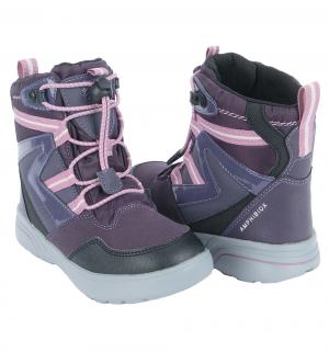 Ботинки  Sveggen girl B, цвет: фиолетовый Geox