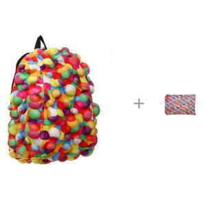 Рюкзак Bubble Half Dont burst 36 см с пеналом-сумочкой Zipit Colors Jumbo Pouch MadPax