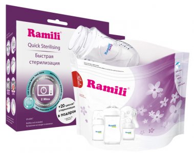 Пакеты для стерилизации в микроволновой печи 6 шт. Ramili