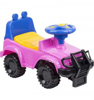 Каталка детская  Джип, цвет: розовый Kids Rider