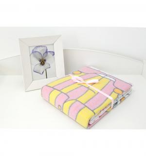 Одеяло Пора спать 140 х 100 см, цвет: розовый Baby Nice